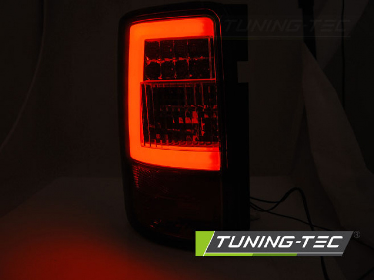 LED Lightbar Design Rückleuchten für VW Caddy 3 (2K) 03-14 schwarz/klar